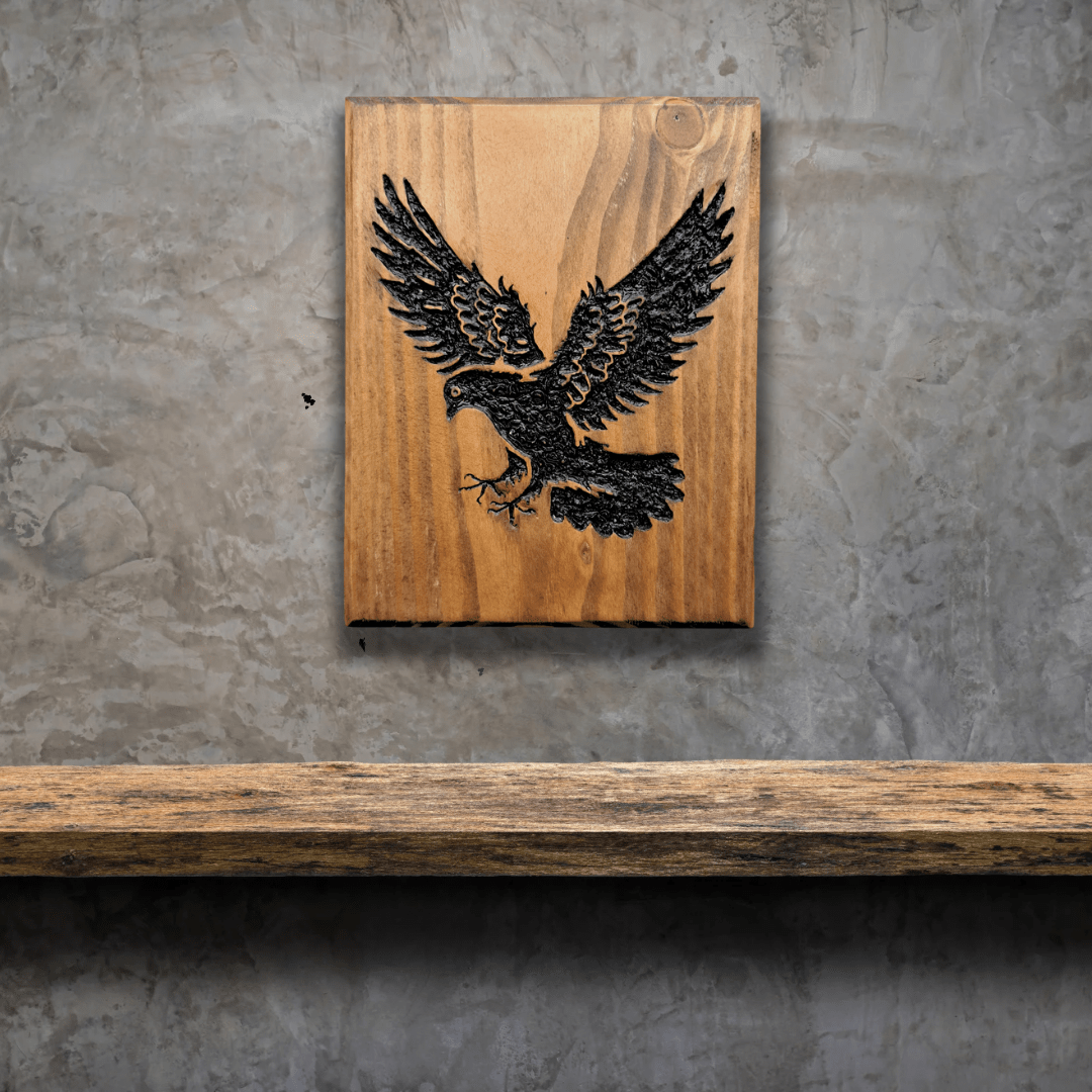 Pigeon landing White Horse Woodcraft