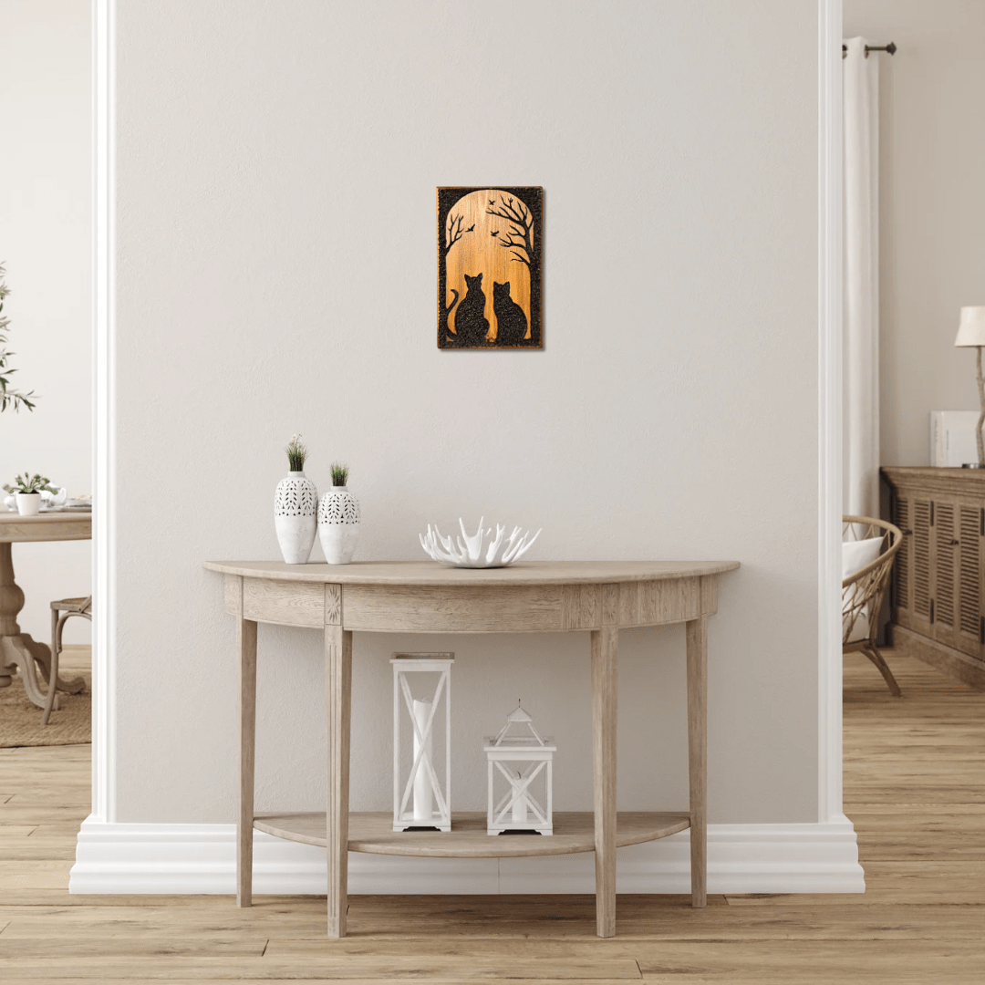 Cats watching birds - Image 2