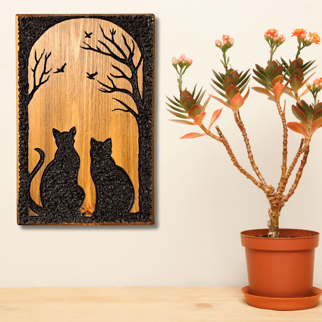 Cats watching birds - Image 3