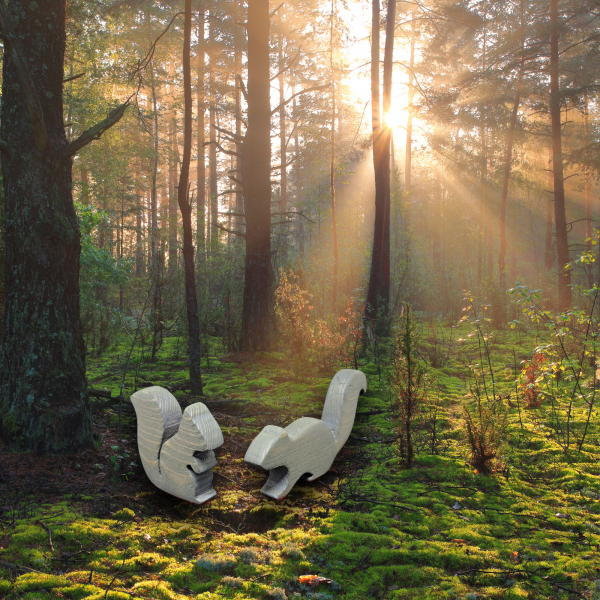 Waste Wood Squirrels - Handcrafted, Sustainable & Eco-Friendly - Image 2