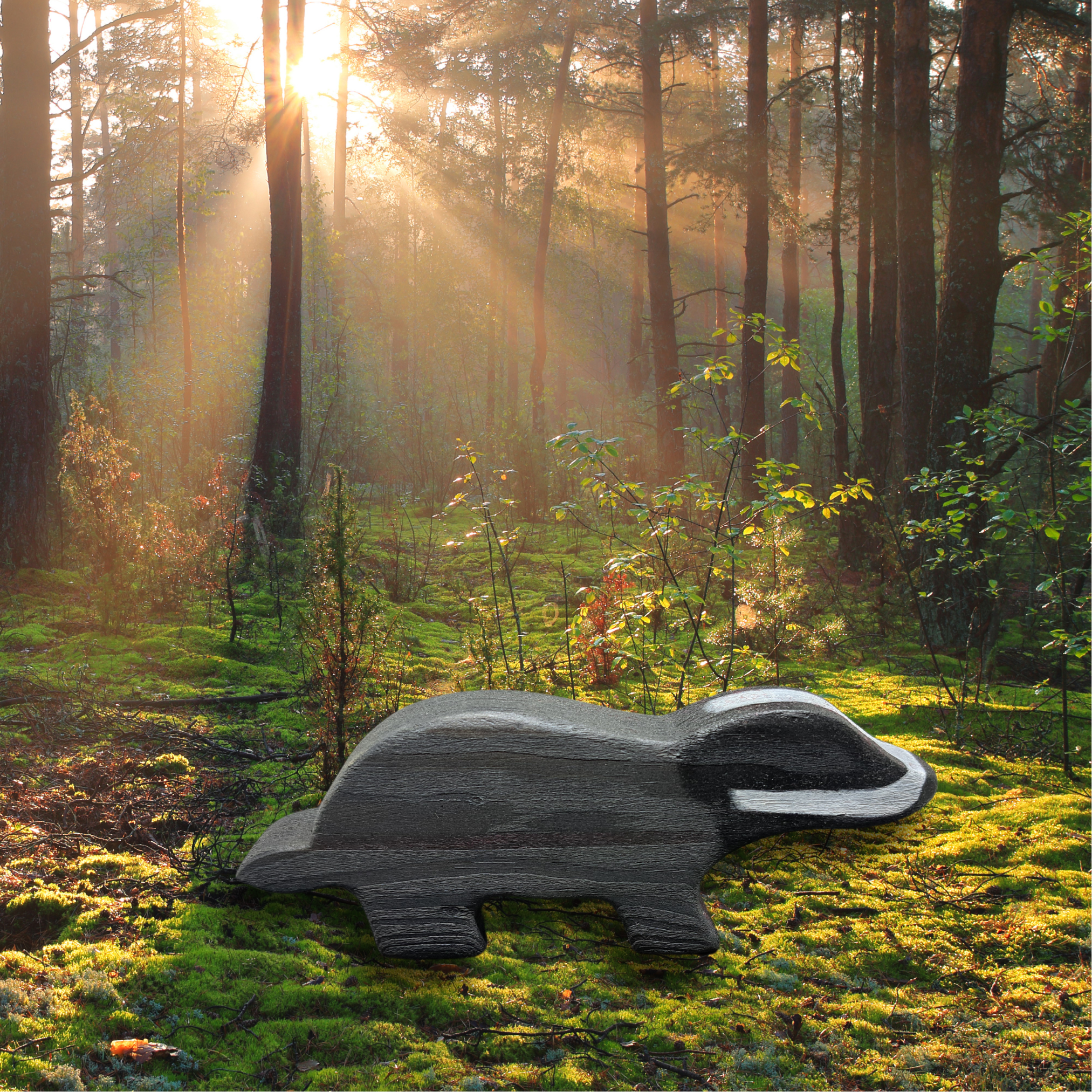 Waste Wood Badger - Handcrafted, Sustainable & Eco-Friendly